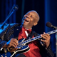 B.B. King performs "Merry Christmas Baby" at the National Christmas Tree Lighting ceremony on the Ellipse in Washington in 2010. The White House paid tribute to King on its whitehouse.gov home page.
Pete Souza/White House